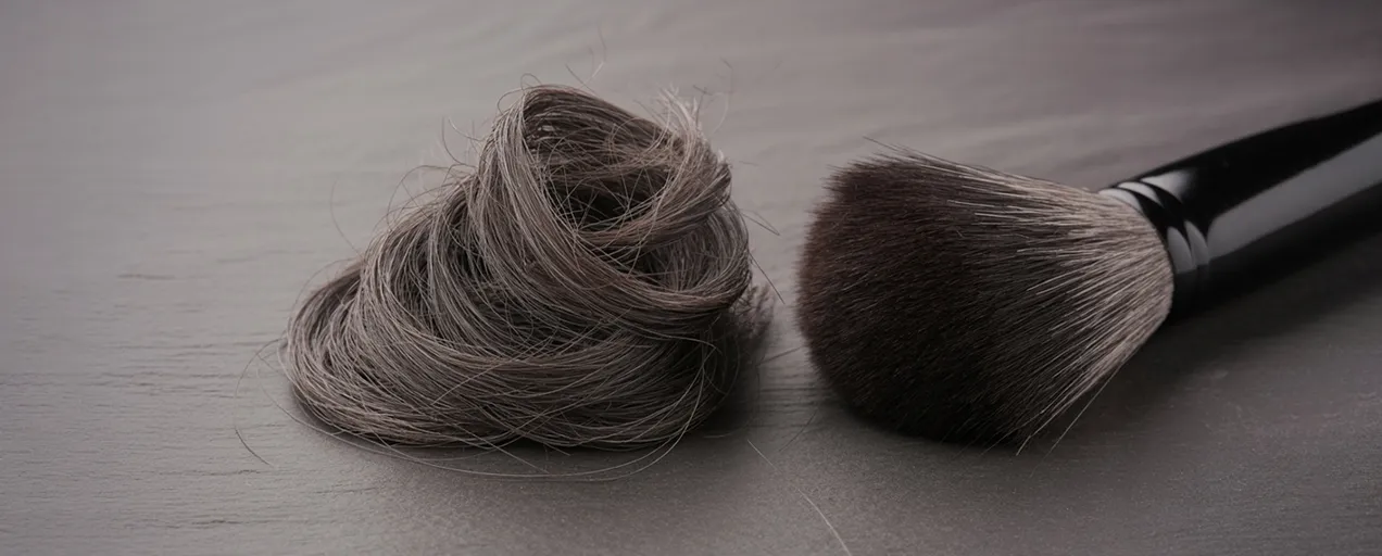 Natural Hair Brushes vs. Synthetic: side-by-side comparison of bristle types for choosing the perfect beauty tool.