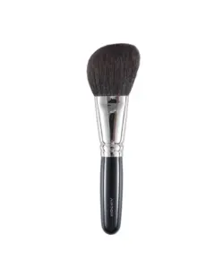 Feature image Ainochi G101 angled finishing powder brush on white background, premium goat hair finishing powder brush Hakuhodo G series inspired