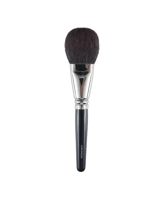 Feature image Ainochi G107 large oval powder contour brush on white background, premium goat hair oval powder contour brush Hakuhodo G series inspired