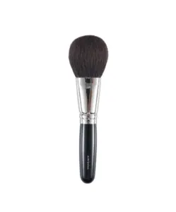 Feature image Ainochi G108 large fluffy round blush brush on white background, premium goat hair round blush brush Hakuhodo G series inspired